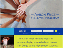 Tablet Screenshot of aaronpricefellows.org